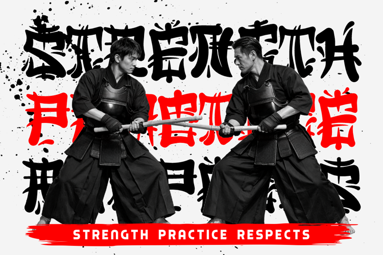 Preview of Kurojin Font
