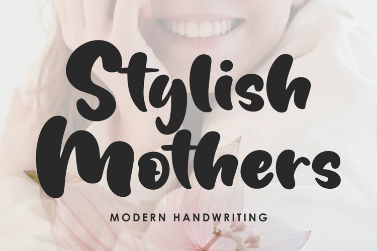 Preview of Stylish Mothers Font