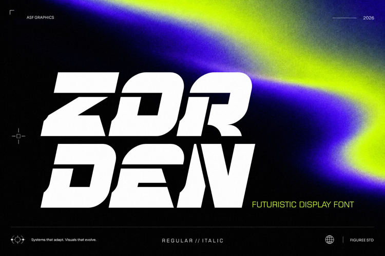 Preview of Zorden Font