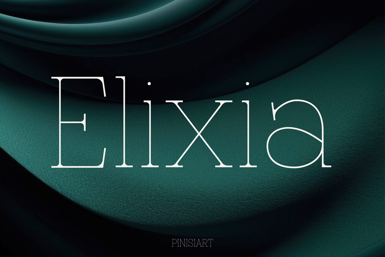 Preview of Elixia Font