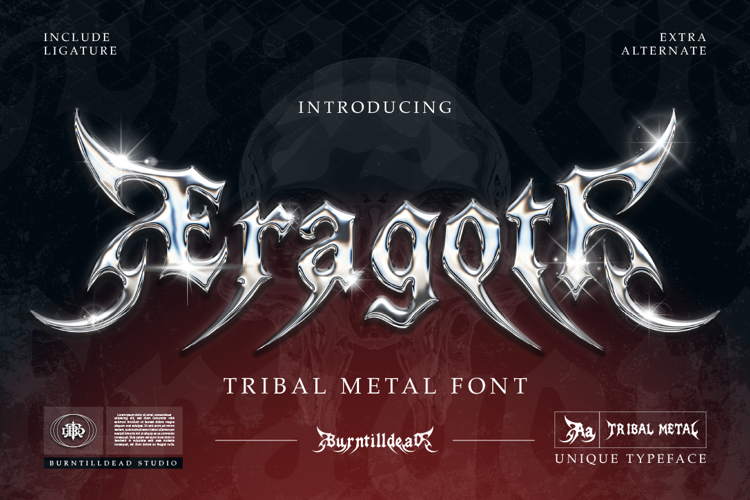 Preview of Eragoti Font