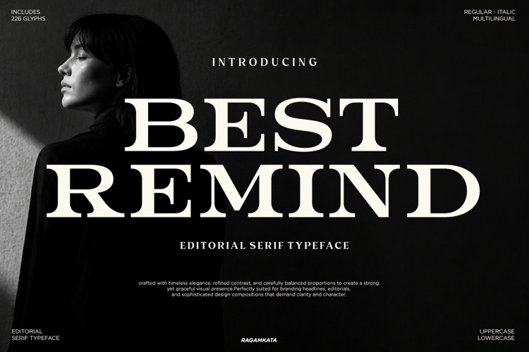 Preview of Best Remind Font