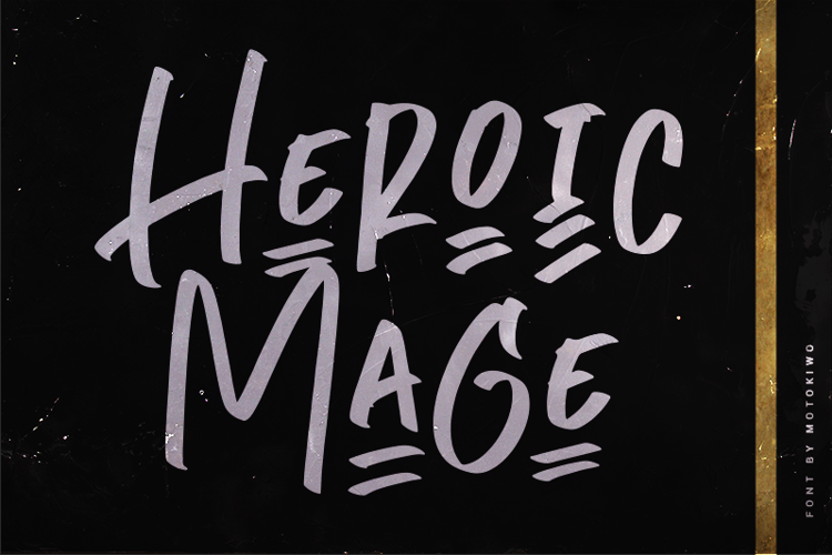 Heroic Mage Font