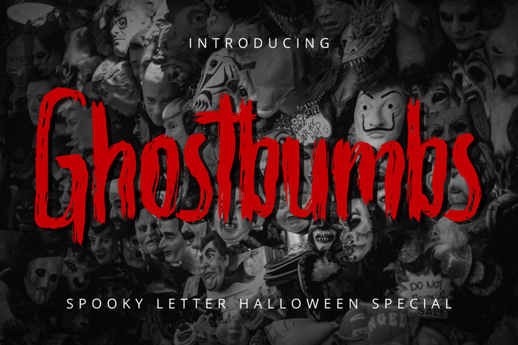 Preview of Ghostbumbs Font