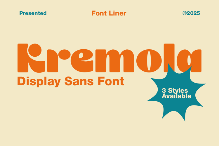 Preview of Kremola Font
