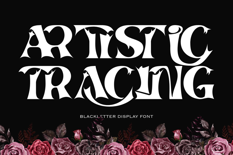 Preview of ARTISTIC TRACING Font