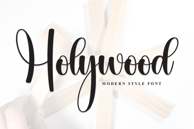 Preview of Holywood Font