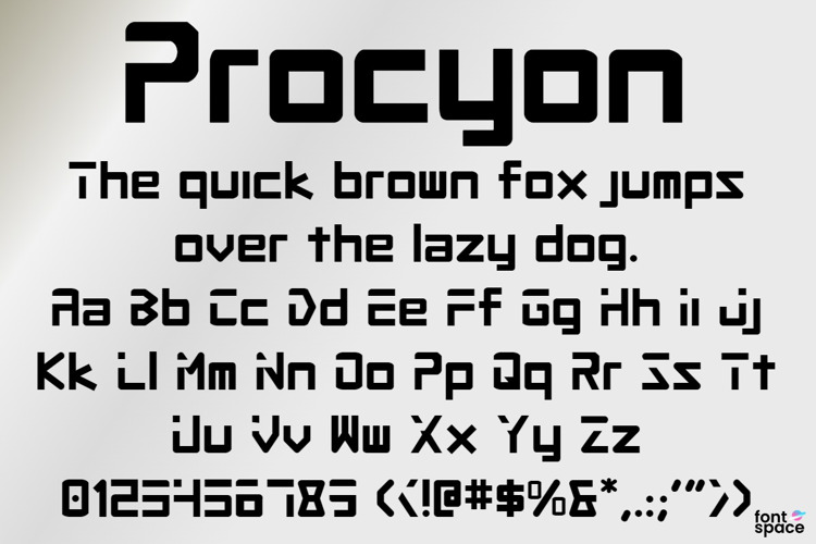 Procyon Font