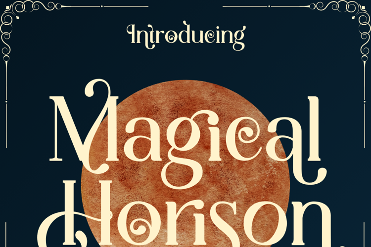 Magical Horison Font