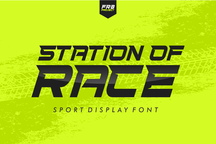 STATION OF RACE Font