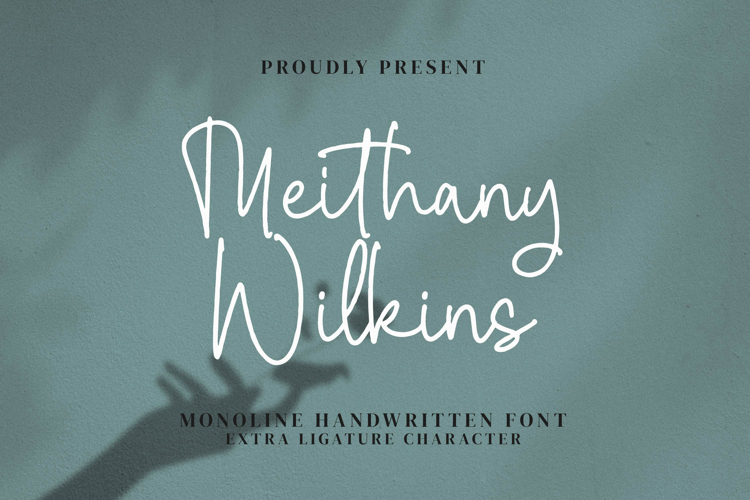 Meithany Wilkins Font