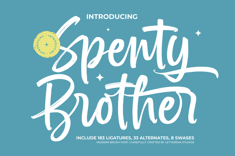 Spenty Brother VERSION Font