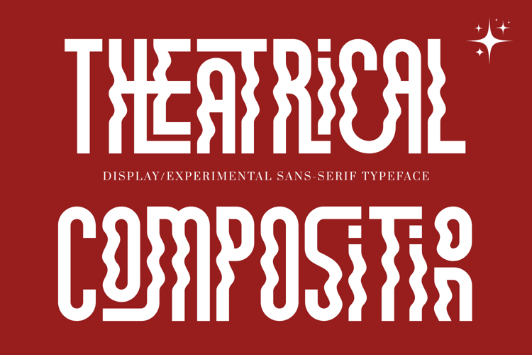 Preview of Theatrical Composition Font