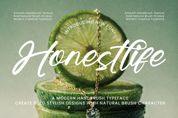 Preview of Honestlife Font