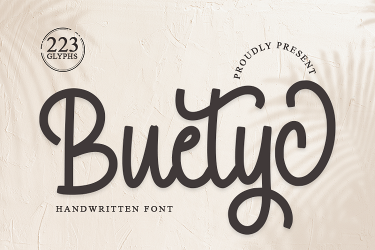 Buetyc Font