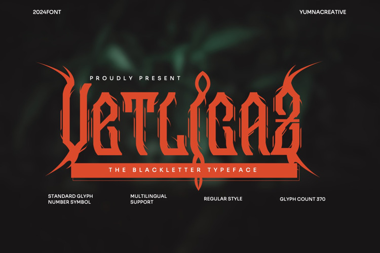 Vetlicaz Font