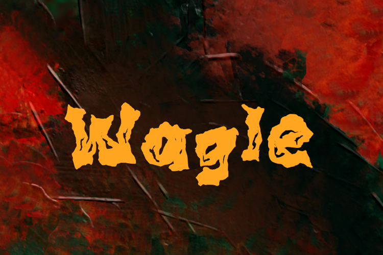 Preview of w Wagle Font