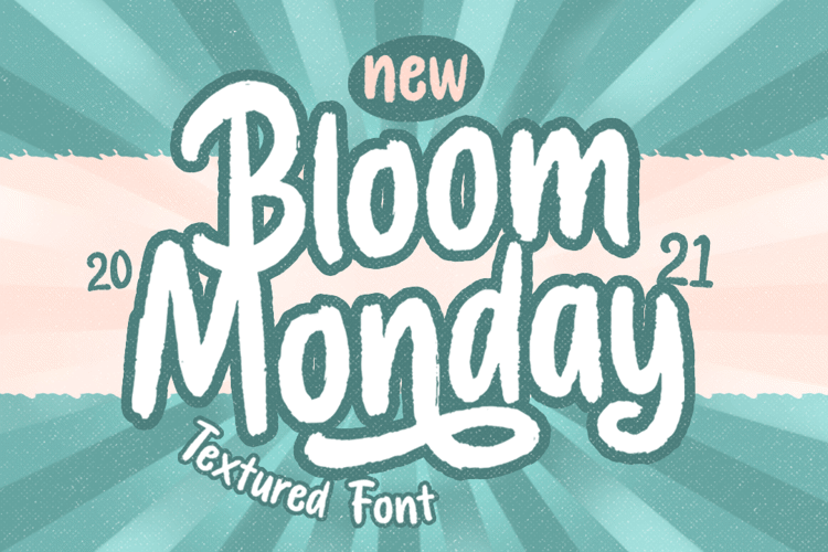 Bloom Monday Font