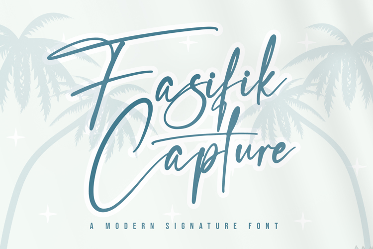 Fasifik Capture Font