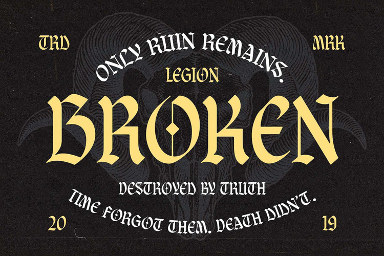 Preview of Braveson Font