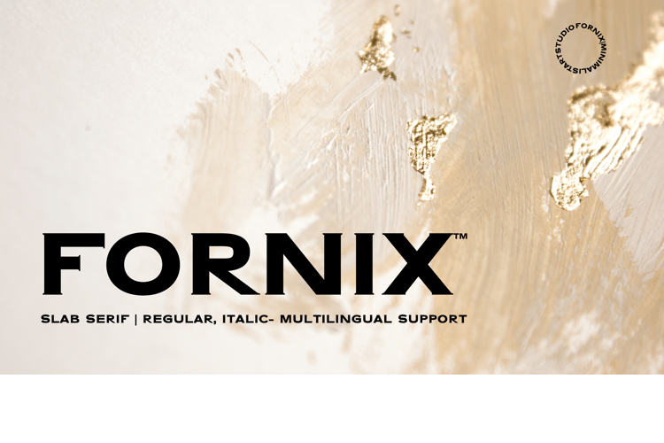 Preview of FORNIX Font
