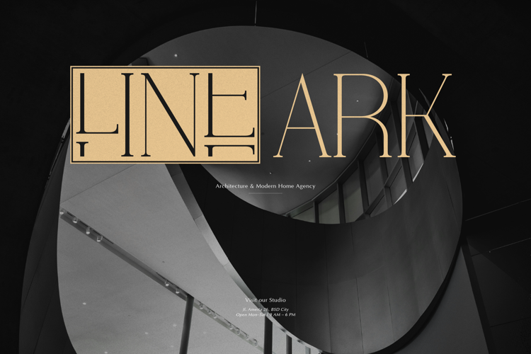 Preview of Deck Rift Font