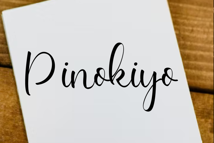 Pinokiyo Font