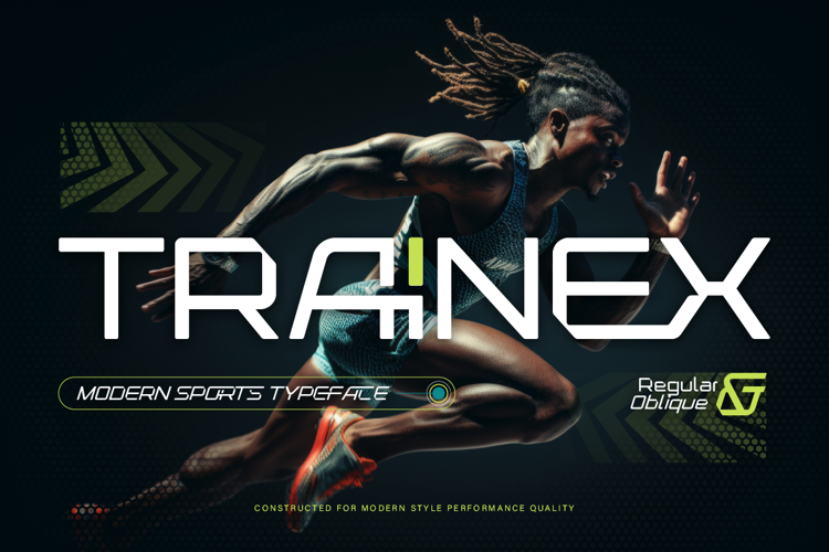 Preview of TRAINEX Font