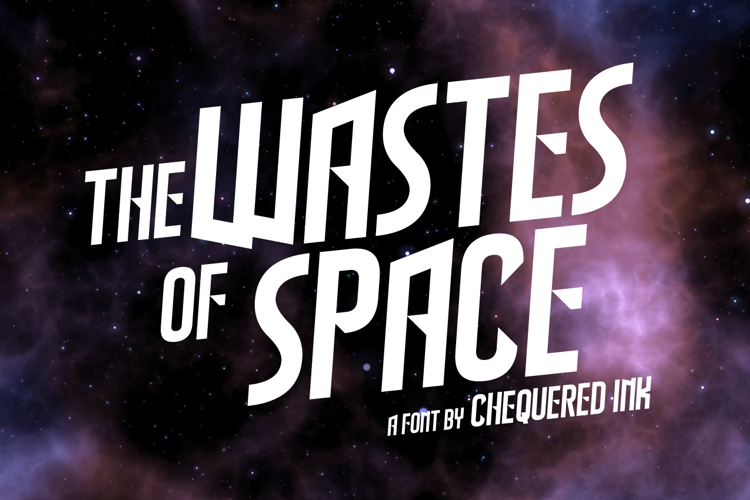 The Wastes of Space Font