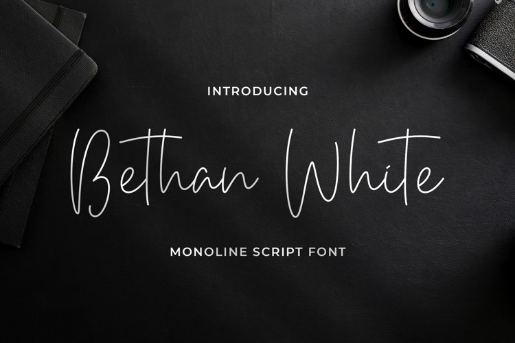Bethan White Font