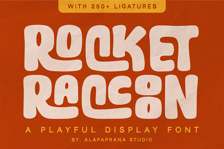Rocket Raccoon Font