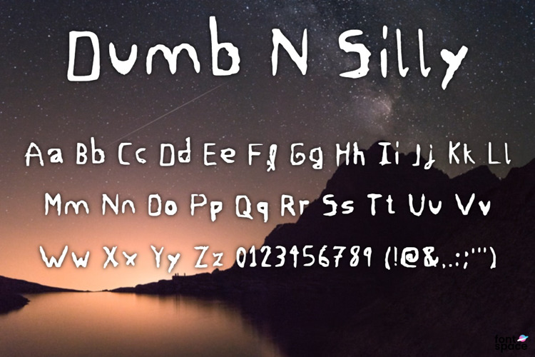 dumb n' silly Font