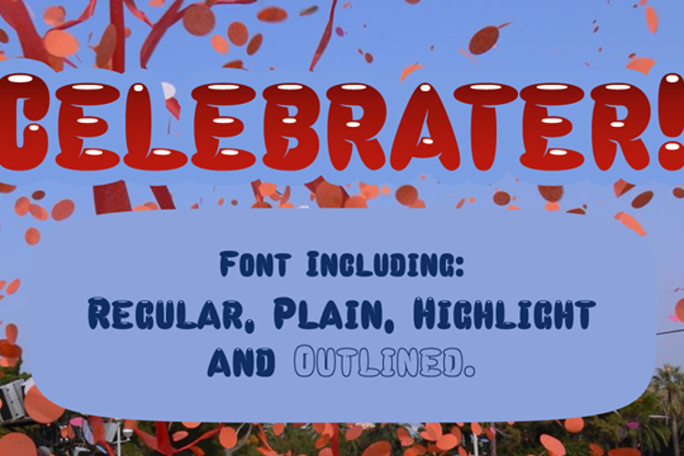 Celebrater Font