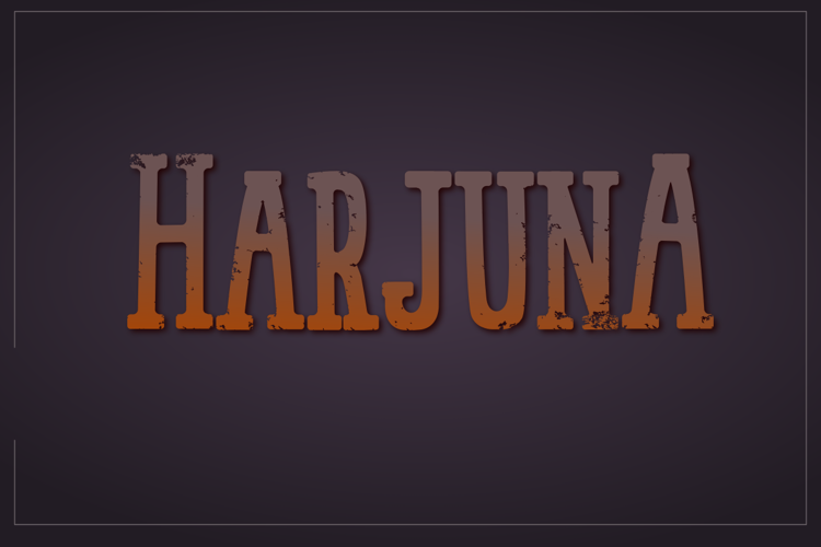 Harjuna Font