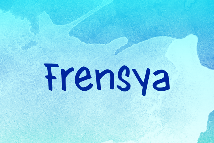 f Frensya Font