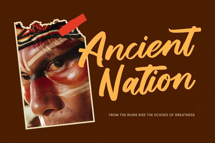 Preview of Saddle Nomad VERSION Font