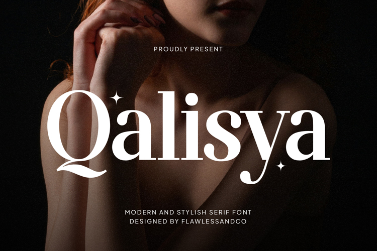 Preview of QALISYA Font