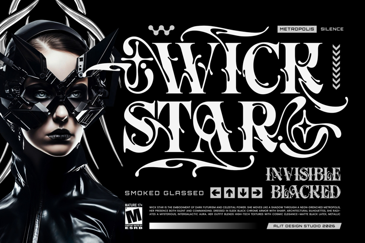 Preview of Astral Melt Font