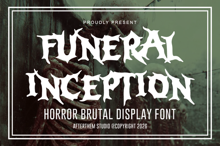 Preview of FUNERAL INCEPTION Font