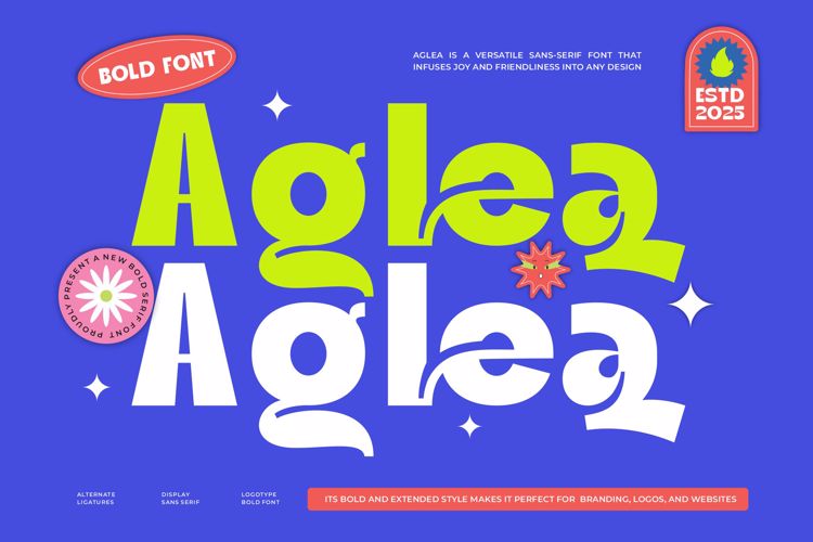 Preview of Aglea Font