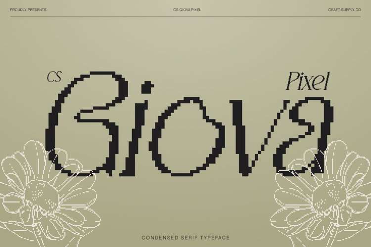 Preview of CS Giova Pixel Font
