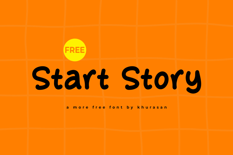 Preview of Start Story Font