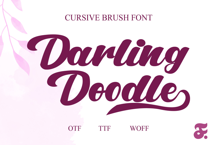 Darling Doodle Font
