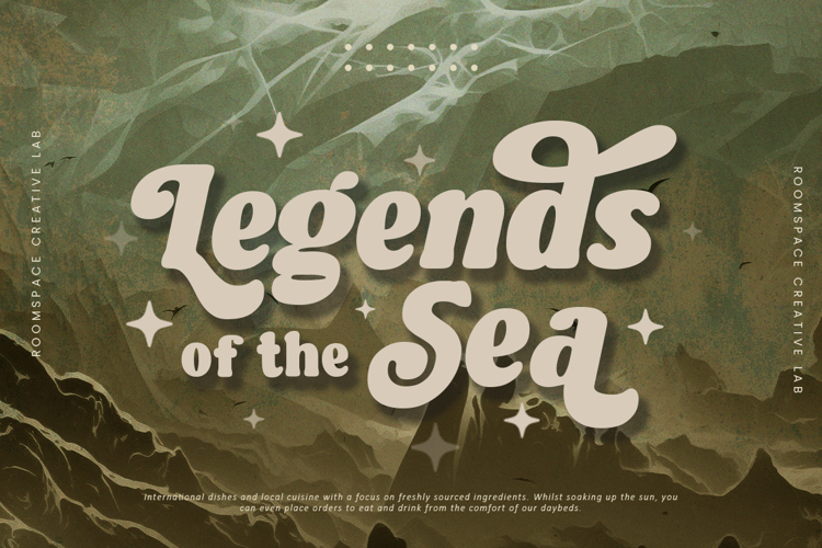 Preview of Legends Of The Sea Font