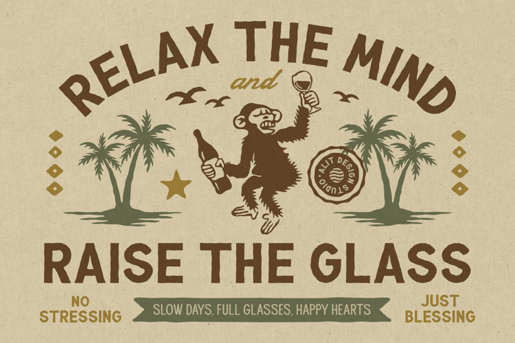 Preview of Palmera Island Thin Font