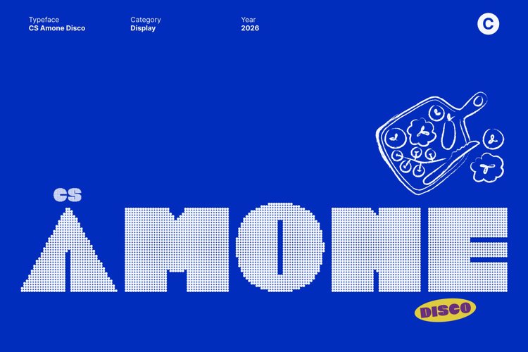 Preview of CS Amone Disco Font
