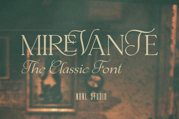 Preview of Mirevante Font