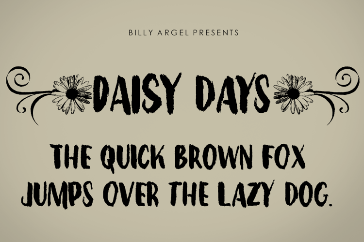 Daisy Days Font