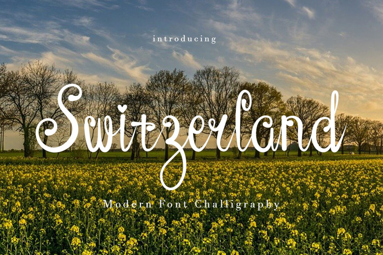 Switzerland Font