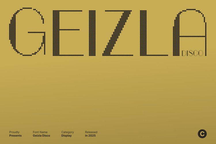 Preview of Geizla Disco Font